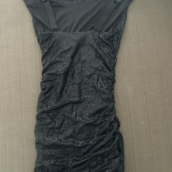Urban Outfitters Black Sequin Mini Dress - Picture 3 of 3